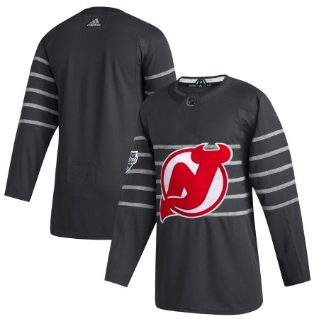 Camisola New Jersey Devils Blank Cinza Adidas 2020 NHL All-Star Authentic - Homem